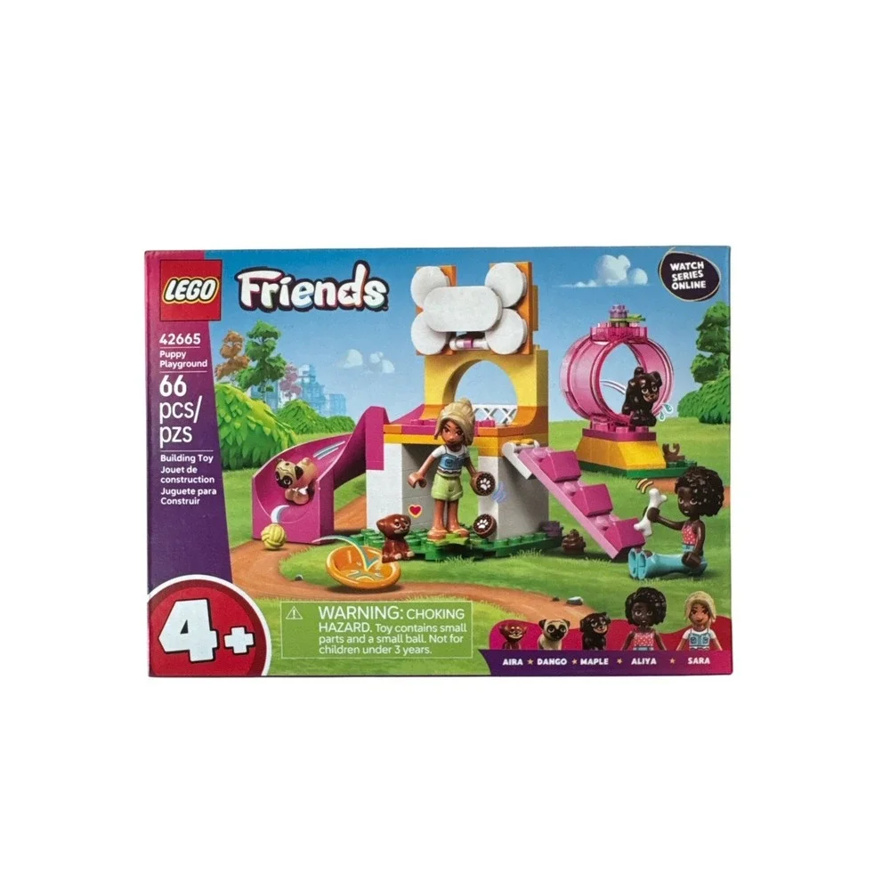 LEGO® Friends™ PUPPY PLAYGROUND 66 Piece 4+ Building Set 42665 Collectible Toys - Picture 6 of 6